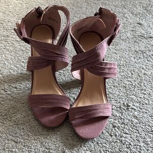 Women's Purple Strappy Sandals